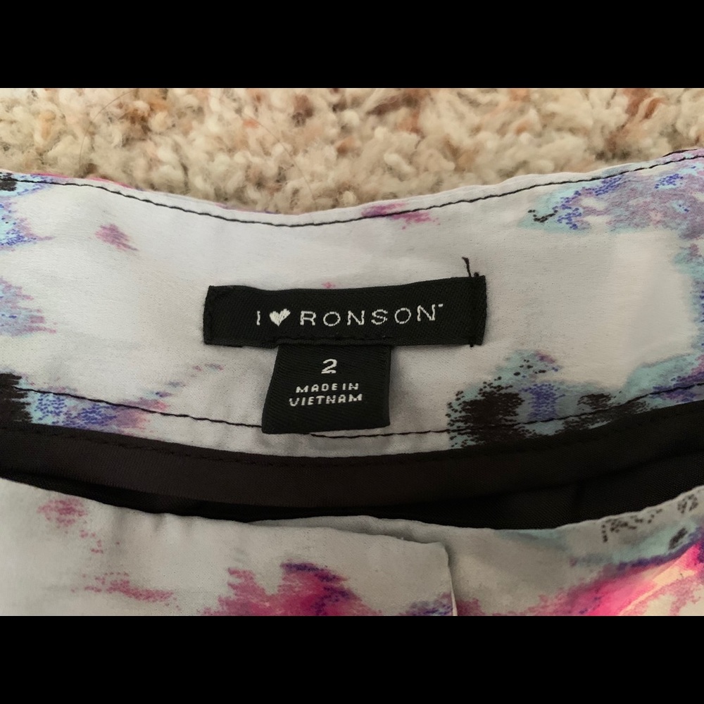 Satin Printed Shorts